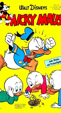 Micky Maus 1961-34 - Ehapa - German