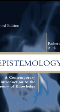Epistemology - Robert Audi - English