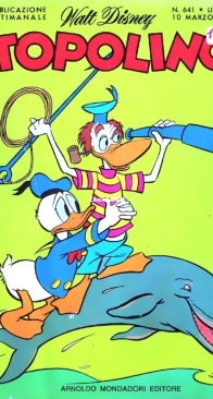 Topolino 0641 - Mondadori 1968 - Italian