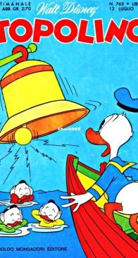 Topolino 0763 - Mondadori 1970 - Italian