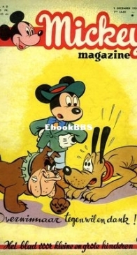Mickey Magazine 09 -  N.V. Uitgaven Pont-Levis 1950 - Dutch