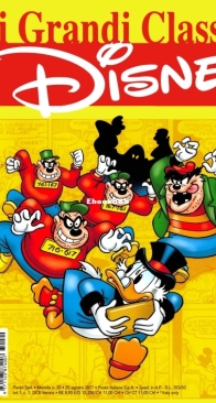 I Grandi Classici Disney II Serie 20 - Panini 2017 - Italian