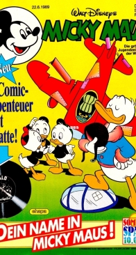 Micky Maus 1989-26 - Ehapa - German