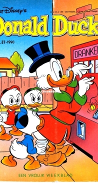 Donald Duck - Dutch Weekblad - Issue 37 - 1990 - Dutch