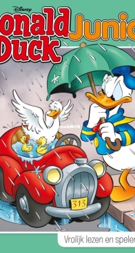 Donald Duck Junior - Issue 08 - 2021 - Sanoma Media Netherlands - Dutch