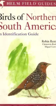 Birds of Northern South America - Helm Field Guides - English