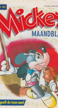 Mickey Maandblad 01 - 1989 - Dutch