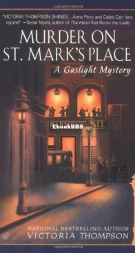 Murder on St. Mark's Place - A Gaslight Mystery 2 - Victoria Thompson - English