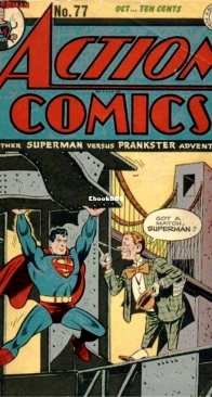 Action Comics 77 - DC Comics - Jerry Siegel - October  1944 - English