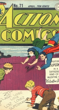 Action Comics 71 - DC Comics - Jerry Siegel - April  1944 - English