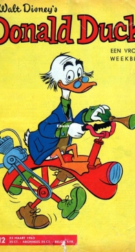 Donald Duck - Dutch Weekblad - Issue 12 - 1963 - Dutch