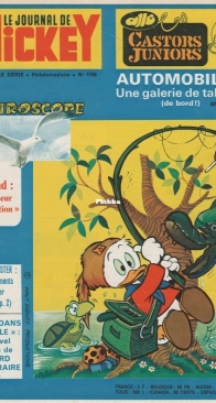 Le Journal de Mickey 1106 - Hachette 1973 - French