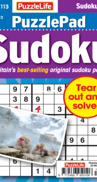 PuzzleLife PuzzlePad Sudoku - Issue 113 - February 2025 - English
