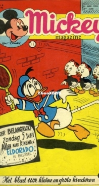 Mickey Magazine 243 - N.V. Uitgaven Pont-Levis 1955 - Dutch
