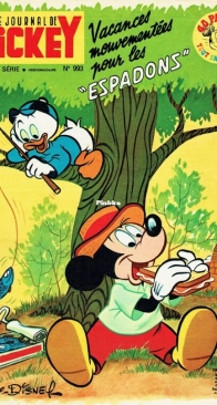 Le Journal de Mickey 0993 - Hachette 1971 - French