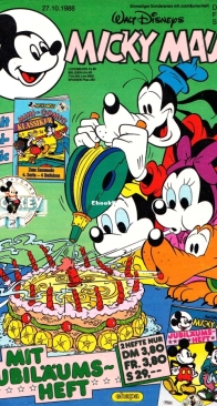 Micky Maus 1988-44 - Ehapa - German
