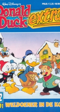 Donald Duck Extra - Weldoener In De Kou - Issue 12 -  De Geïllustreerde Pers B.V. 1991 - Dutch