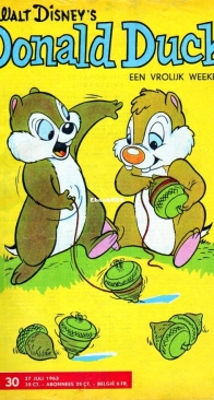 Donald Duck - Dutch Weekblad - Issue 30 - 1963 - Dutch
