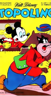 Topolino 0639 - Mondadori 1968 - Italian