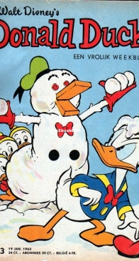 Donald Duck - Dutch Weekblad - Issue 03 - 1963 - Dutch