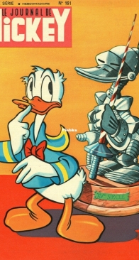 Le Journal de Mickey 0161 - Hachette 1955 - French