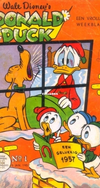 Donald Duck - Dutch Weekblad - Issue 01 - 1957 - Dutch