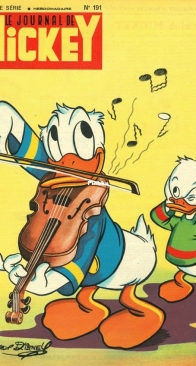 Le Journal de Mickey 0191 - Hachette 1956 - French
