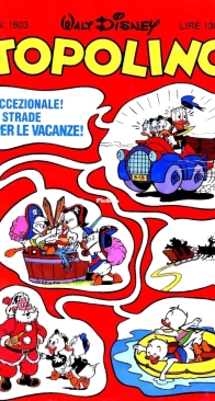 Topolino 1603 - Mondadori 1986 - Italian
