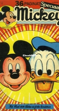 Mickey Magazine 222 - N.V. Uitgaven Pont-Levis 1955 - Dutch