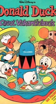 Donald Duck Vakantieboek 1989 - Dutch