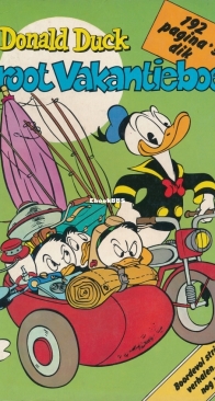 Donald Duck Vakantieboek 1981 - Dutch