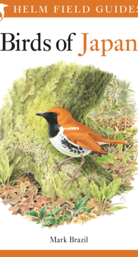 Birds of Japan  - Helm Field Guides - Mark Brazil - English