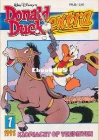Donald Duck Extra - Klopjacht Op Veedieven - Issue 07 -  De Geïllustreerde Pers B.V. 1993 - Dutch