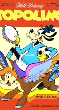 Topolino 1089 - Mondadori 1976 - Italian