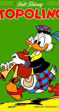 Topolino 0706 - Mondadori 1969 - Italian