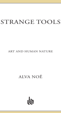 Strange Tools - Alva Noe - English