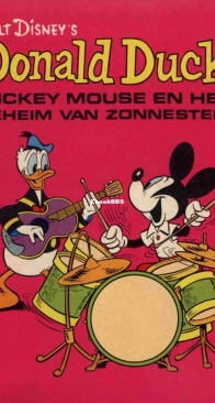 Donald Duck Pocket Serie 1 - Issue 05 - Mickey Mouse En Het Geheim Van Zonnestein - De Geïllustreerde Pers N.V. 1972 - Dutch
