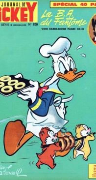 Le Journal de Mickey 0850 - Hachette 1968 - French