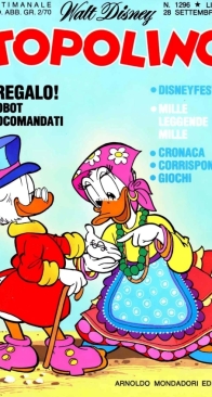 Topolino 1296 - Mondadori 1980 - Italian