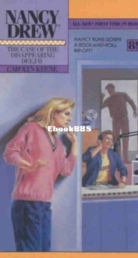 The Case of the Disappearing Deejay - Nancy Drew Mystery 89 - Carolyn Keene - English