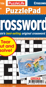 PuzzleLife PuzzlePad Crosswords - Issue 106 - December 2024 - English