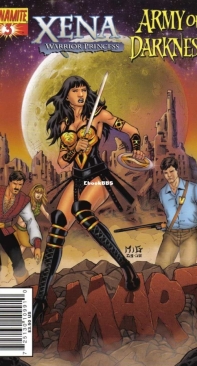 Xena - Warior Princess- Army of Darkness: What... Again?! 03 (of 4) - Dynamite 2008 - Brandon Jerwa - English