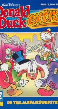 Donald Duck Extra - De Triljardairswedstrijd - Issue 12 - Oberon B.V. 1990 - Dutch