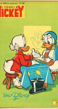 Le Journal de Mickey 0485 - Hachette 1961 - French