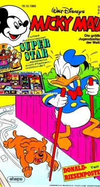 Micky Maus 1989-43 - Ehapa - German