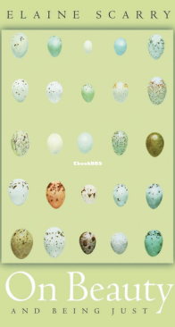 On Beauty and Being Just - Elaine Scarry - English