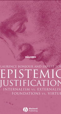 Epistemic Friction - Ernest Sosa and Laurence Bonjour - English
