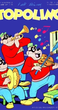 Topolino 0781 - Mondadori 1970 - Italian