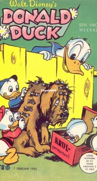 Donald Duck - Dutch Weekblad - Issue 06 - 1953 - Dutch