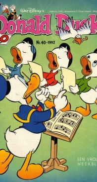 Donald Duck - Dutch Weekblad - Issue 40 - 1992 - Dutch